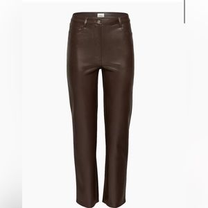 ARITZIA MELINA LEATHER PANTS